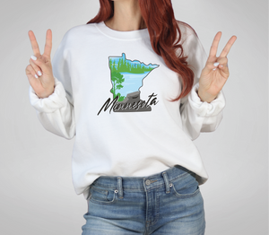 Minnesota Lake Logo Sweatshirt